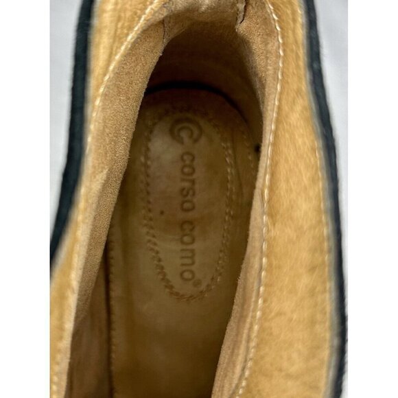 Corso Como Myer Suede Leather Ankle Bootie 9.5 Dark Romantic Fairy Grunge Artsy - Picture 4 of 16